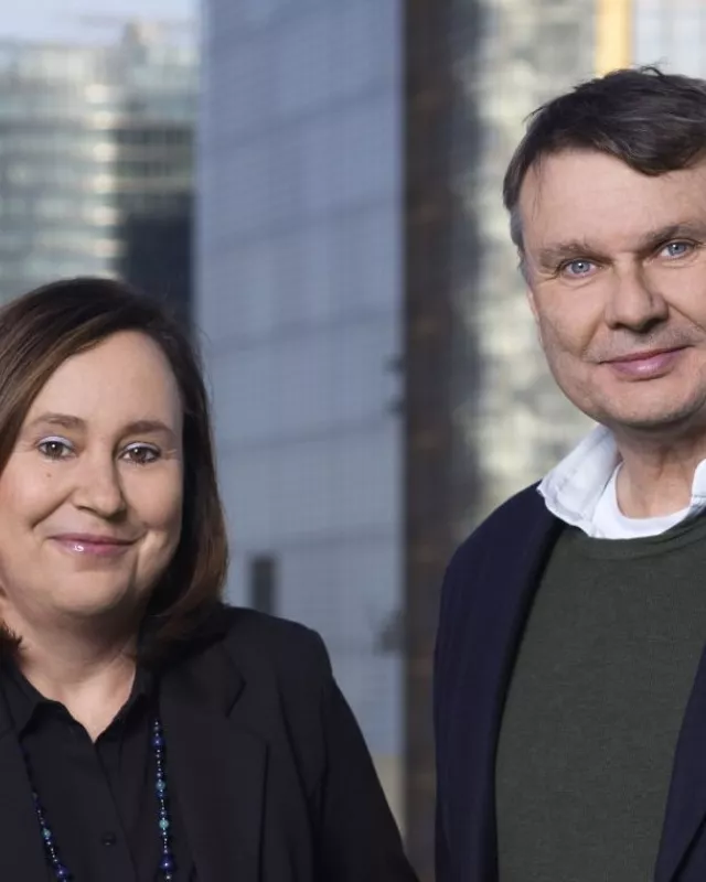 CEO-Doppelspitze Sabine Wendt und Burkhard Kieker