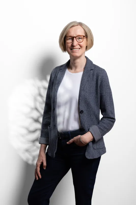 Mitarbeiterportrait Sabine Schkölziger