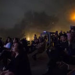 Film screening of works by Berlin / Hamburg filmmakers and "Brooklyn Boheme" in the Spacebuster, Fort Greene Park Brooklyn