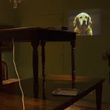 Die Informale Presse-Salon with Berlin artist Konrad Mühe and his video sculpture _Alexander_at Kavanagh Buenos Aires