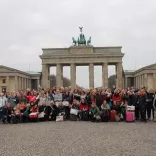 Gruppenbild am Brandenburger Tor