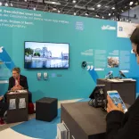 Themenstand Stadt der Freiheit / ABOUT Berlin App visitBerlin, Foto: Dirk Mathesius