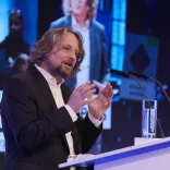 Pilotprojekt Testing im Estrel Berlin: Staatssekretär Christian Rickerts