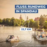 Anzeige "Seenland Deutschland" - Fluss-Rundweg in Spandau