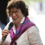 Maren Schellenberg, Bezirksbürgermeisterin von Steglitz-Zehlendorf Bezirkstermin visitBerlin 2022