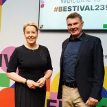 Bestival 2023 Auftakt Franziska Giffey und Burkhard Kieker