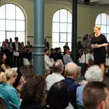 Eröffnung des „Bestivals 2023“ am 6. Juli 2023, Franziska Giffey, Wirtschaftssenatorin Berlin