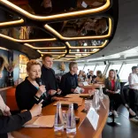 visitBerlin-Pressekonferenz auf dem Berliner Fernsehturm