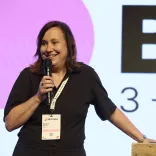 visitBerlin-Geschäftsführerin Sabine Wendt bei der Eröffnung des Bestival