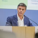 Leopoldo López auf der PK zur Berlin Freedom Week