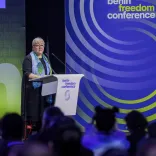 Evelyn Zupke auf der Berlin Freedom Conference
