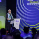 Evelyn Zupke auf der Berlin Freedom Conference