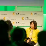 visitBerlins CEO Sabine Wendt beim Panel „Beyond Intentions: Making Gender Equality Real in Tourism“