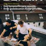 Plakatmotiv der Kampagne "Berlin. Moments of Now"