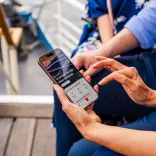BWC App bei einer Spreefahrt