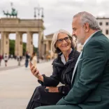 Touristen am Brandenburger Tor