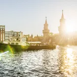 Friedrichshain-Kreuzberg, Oberbaumbruecke Friedrichshain-Kreuzberg, Oberbaumbruecke