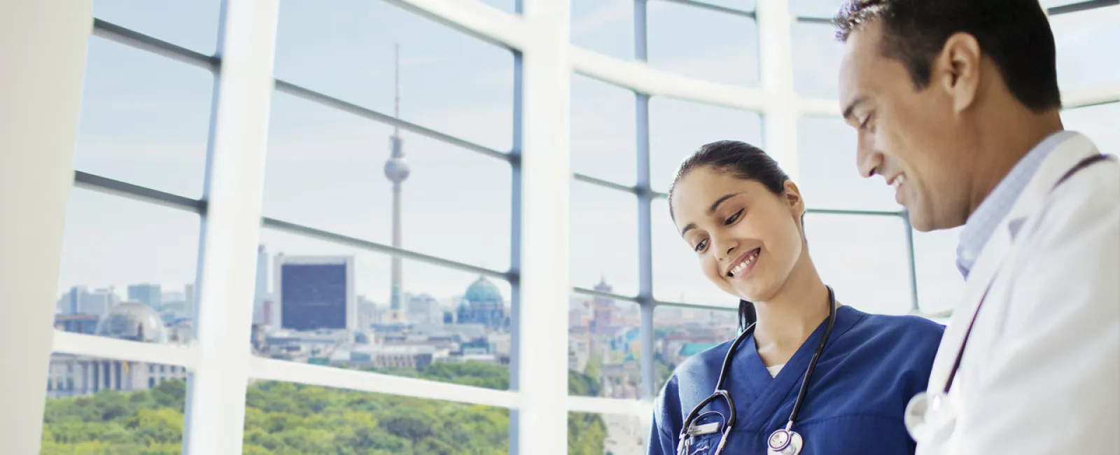 Krankenhaus-Visite