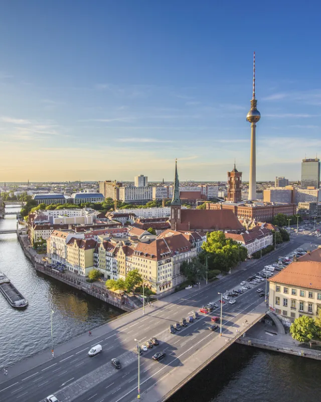 Berlin-Skyline mit Fernsehturm