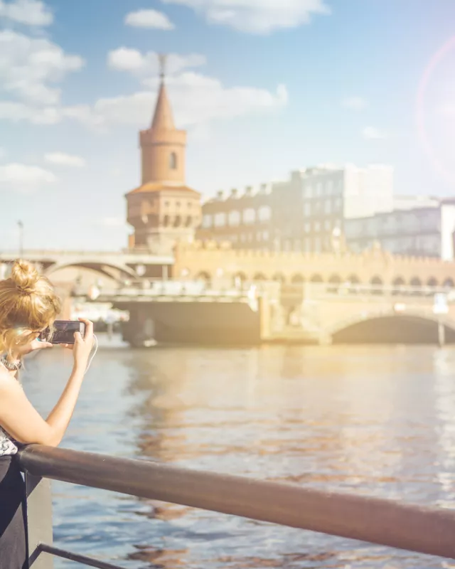 Berlin im Sommer, Oberbaumbrücke