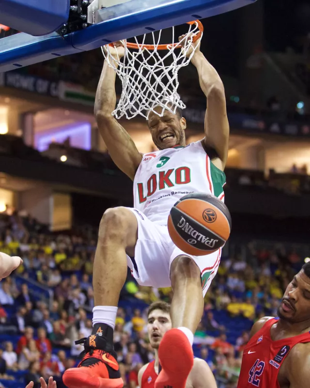 Foto: Final Four der europäischen Basketball-Liga in der Mercedes-Benz-Arena 