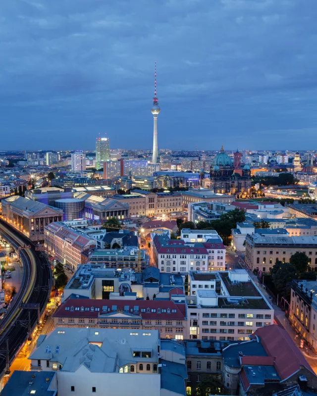 Foto: Blick auf Berlin - Mitte