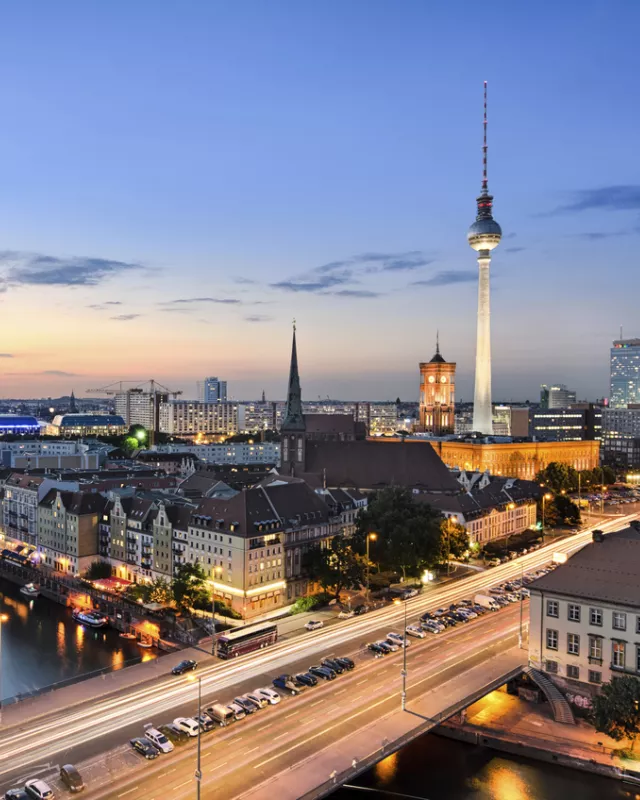 Panorama Berlin mit Fernsehturm