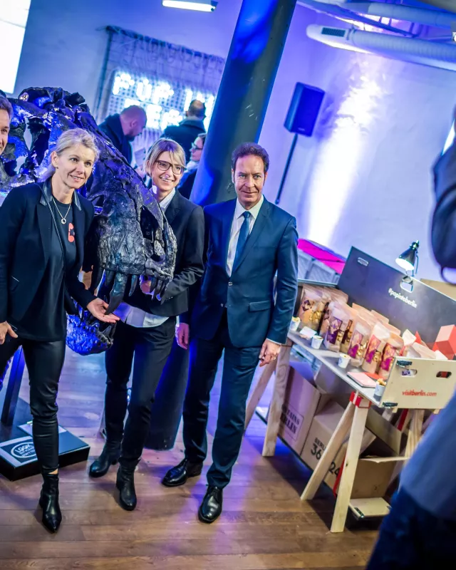 Foto: Presseevent im Pop-up-Store in Zürich