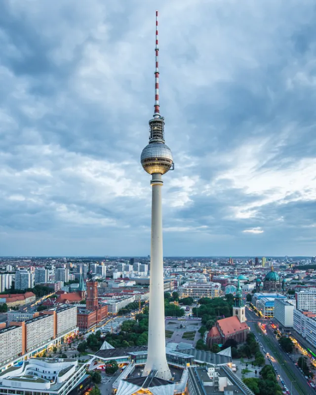 TV Turm und Berlin Panorama