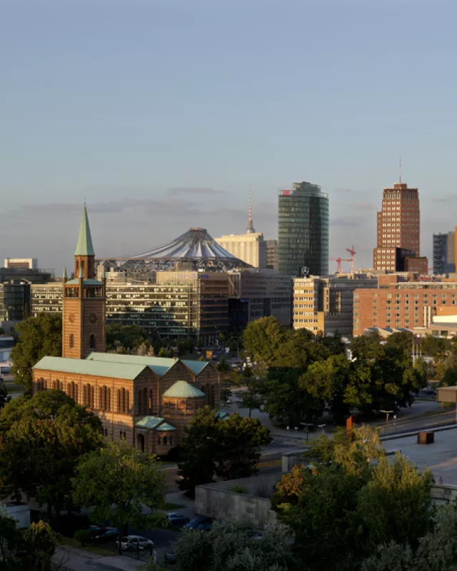Blick auf den Potsdamer Platz