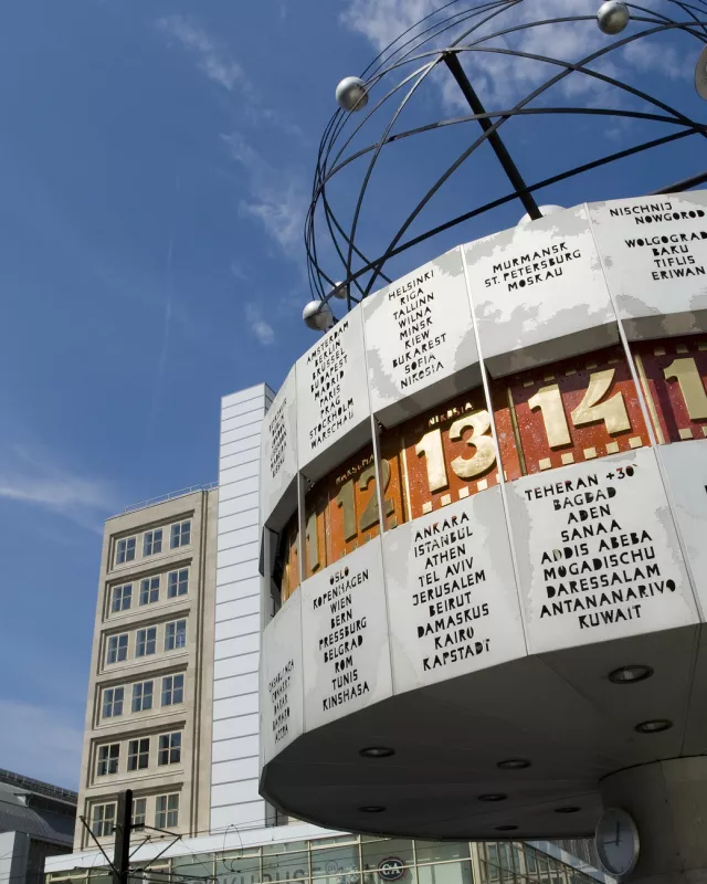 Weltzeituhr am Alexanderplatz