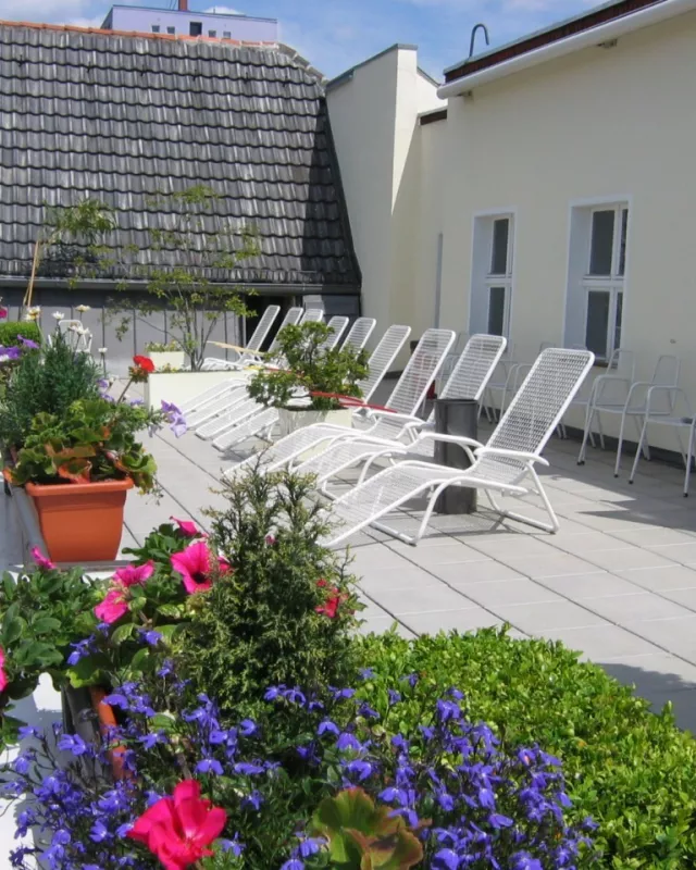 Klinik Hygiea Dachterasse