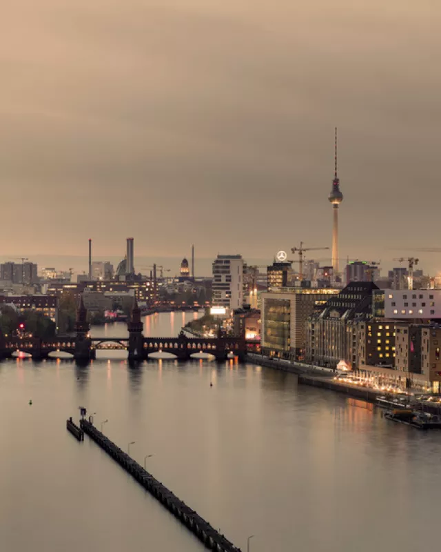 Blick auf Berlin-Mitte