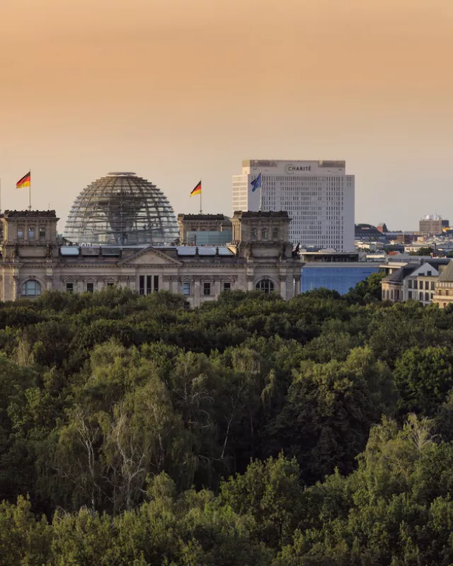 Panorama Berlin-Mitte mit Charité