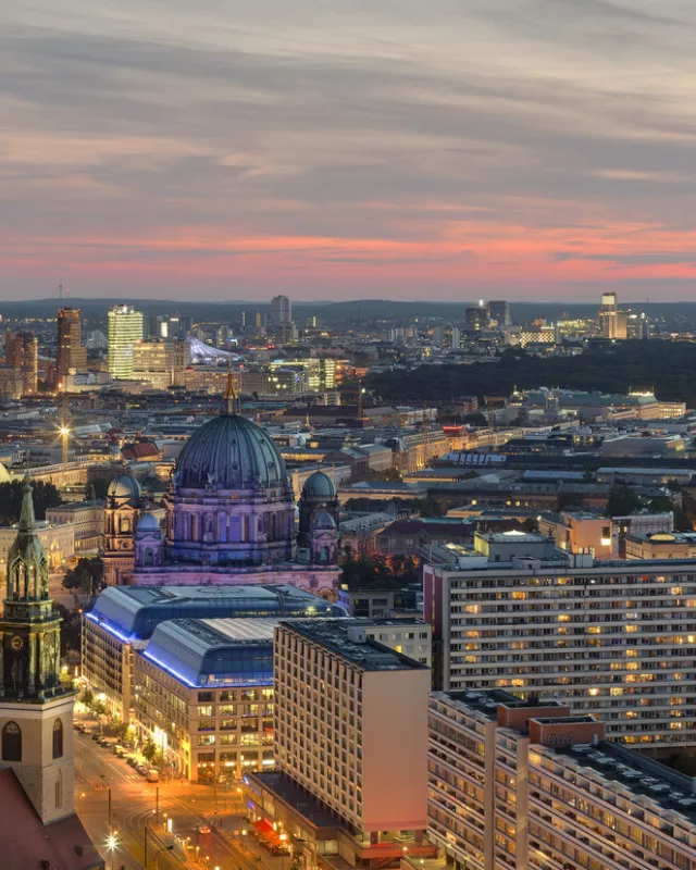 Blick auf die Berliner Innenstadt