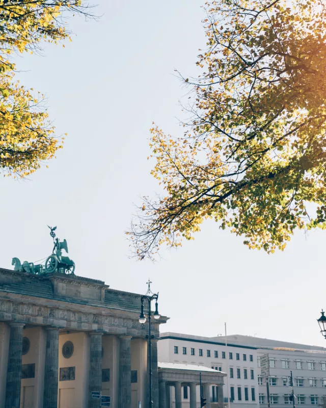 Brandenburger Tor im Herbst
