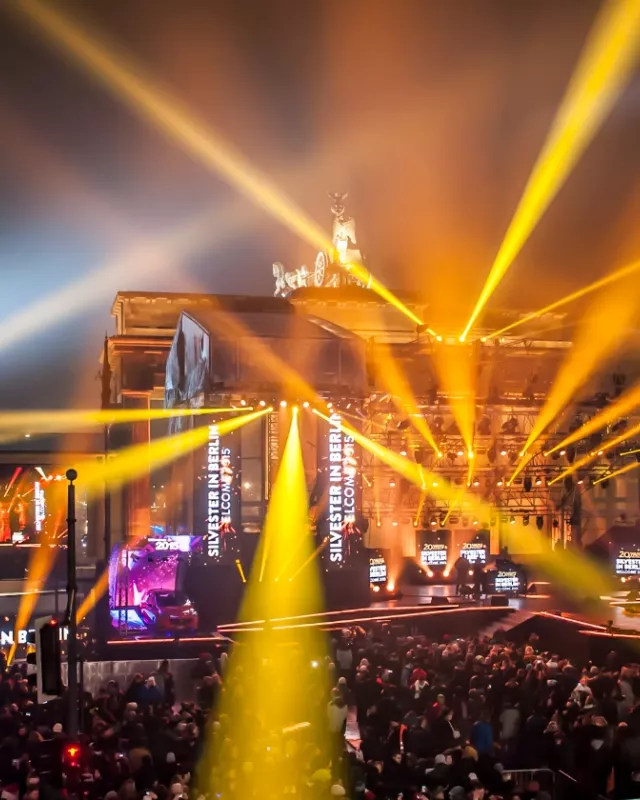 Silvester am Brandenburger Tor