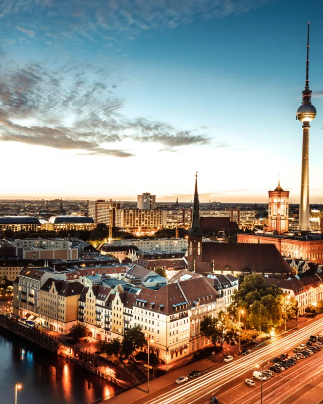 Blick auf Berlin-Mitte