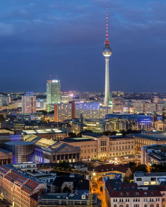 Blick auf Berlin-Mitte