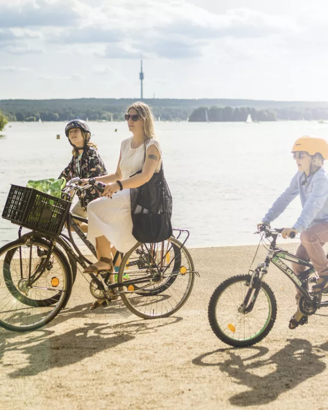 Radfahren am Wannsee