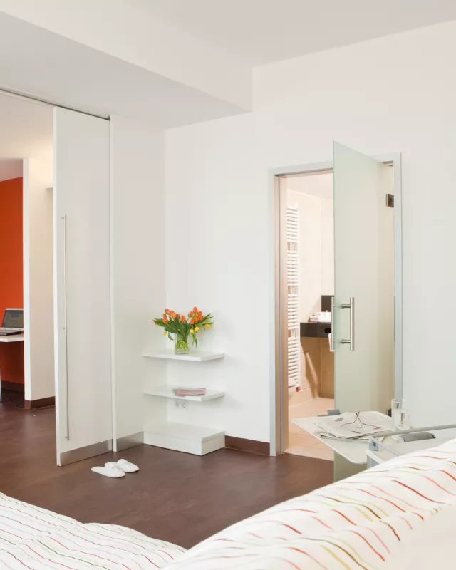 Patientenzimmer Ernst von Bergmann Klinikum Potsdam