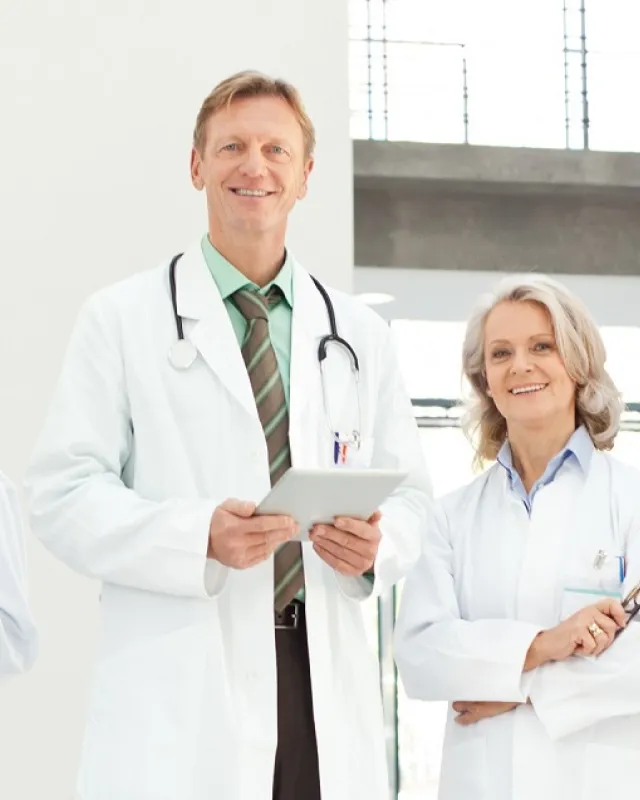 Ärzteteam im Krankenhaus