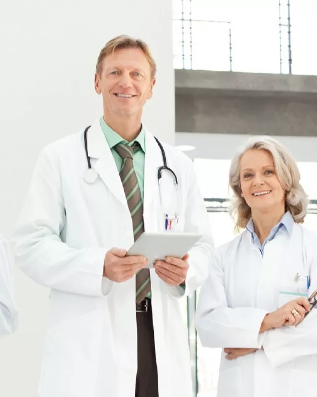 Ärzteteam im Krankenhaus