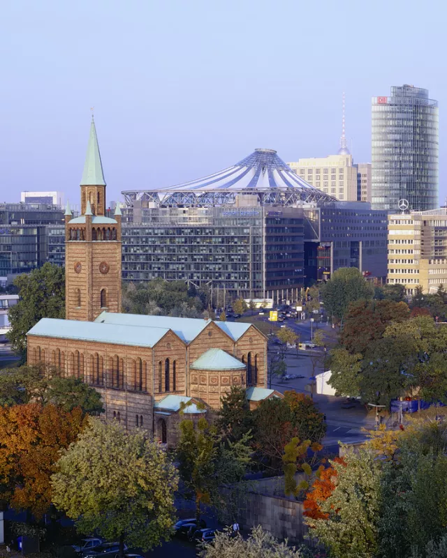 Blick auf den Potsdamer Platz