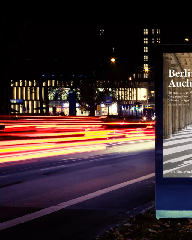 City Light Poster Berlin. Auch das.