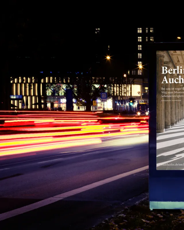 City Light Poster Berlin. Auch das.