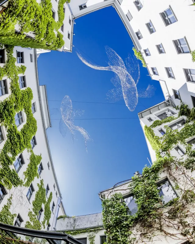 The Circus Hotel, Innenhof