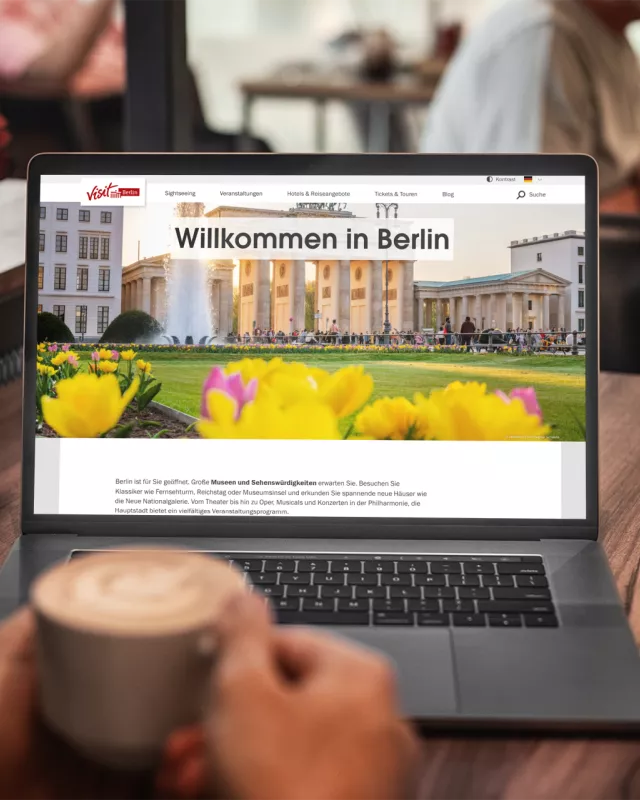 visitBerlin-Webseite
