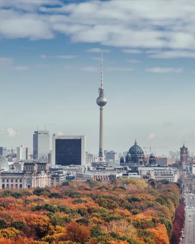 Blick auf den Tiergarten Blick auf den Tiergarten