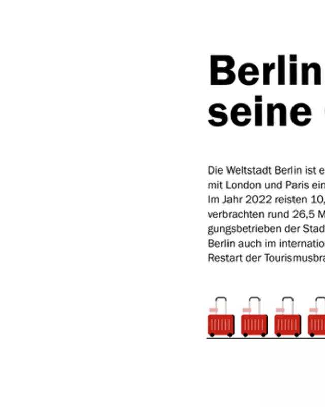 Infografik  Berlin braucht seine Gäste